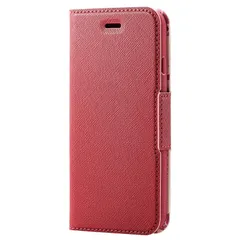 【mới】 エレコム iPhone SE (第2世代/第3世代) / 8 / 7 用 ケース 手帳型 レザー 薄型 UltraSlim ディープHồng PM-A22SPLFUJPND