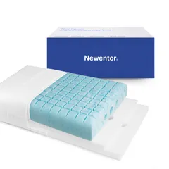 Newentor 枕 首が痛くならない 低反発 高め 低め 安眠枕 快眠枕 通気性 高さ調整 高反発パッド2枚 寝心地よい 仰向け・横向き・うつぶせ寝 寝返りしやすい 枕カバー付き ピュアTrắng★m 55d46d12