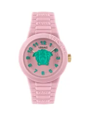 ヴェルサーチ nữ アクセサリー 腕時計 Versace VPop Kids Watch 34mm Pink Hồng