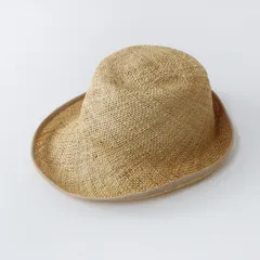 美品 シウ Siu fu-ko 麦わらMũ/nón＼Be ナチュラル ハット phổ biến作家【2400015182667】