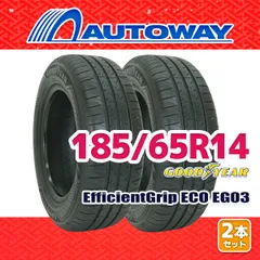【AUTOWAY】 mới 185/65R14 サマータイヤ GOODYEAR EfficientGrip ECO EG03 14インチ 2本bộ hèタイヤ オートウェイ