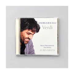 アンドレア・ボチェッリ ヴェルディ アリア集 CD ズービン・メータ指揮 イスラエル・フィルハーモニー管弦楽団 輸入盤 オペラ名曲集 PHILIPS 2894646002 管理CD-23-006