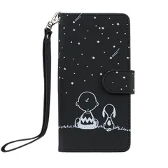 【mới】 TOTOJIA Case for 電話カバー iPhone 14 Pro対応 アイフォン14 プロケース 手帳型かわいい犬 いぬ 流星 ストラップ マグネットつき 横置きスタンド機能付き カード収納 財布型 全面保護 (A1, に適用するiPhone