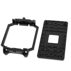 【mới】 uxcell AMD CPUファンブラケットのベース ブラケットベース Đenプラスチック製のAMD CPUファンはAM2 AM3ソケット用