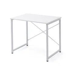 サンワダイレクト デスク 幅80cm×奥行60cm モニターアーム対応 机 Trắng 100-DESKF002