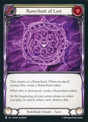 【中古】Flesh and Blood IAR154[C]：Runechant of Lust
