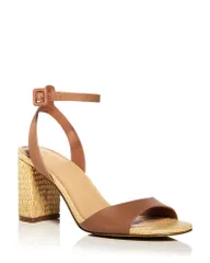 アクア nữ Giày サンダル AQUA Womens Baley Sandals Exclusive Mocha Leather モカ