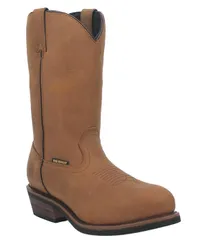 ダンポスト nam Giày ブーツ・レインブーツ Dan Post Mens Albuquerque 12 Waterproof Western Work Boots Mid Brown Nâu