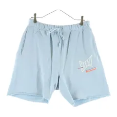SAINT MICHAEL (セントマイケル) 25SS RIBON SAINT SWEAT SHORTS スウェットショーツ ハーフQuần ライトXanh dương SM-HR8-0000-060