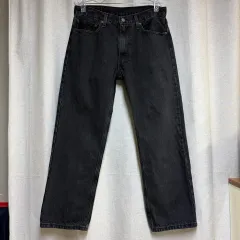 リーバイス 555 リラックス ストレート Đen ウォッシュ デニム Quần W32