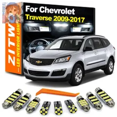15個 LED室内ドーム読書灯電球キット シボレー シルビー トラバース 2009 - 17