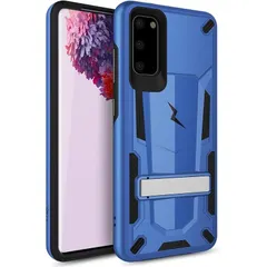 【mới】 【 ZIZO 】 Galaxy S20 (2020) ケース カバー 耐衝撃 衝撃吸収 米軍MIL規格 キックスタンド ハイブリッド (ポリカーボネイト × TPU) TRANSFORM シリーズ 【 Xanh dương/Đen 】 [並行輸入品]