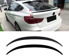 BMW ビーエムダブリュー 3シリーズGT 3 SERIES GT F34 2013～2020年式 車両後部 リアウイングスポイラー リアスポイラー ABS製 ピアノĐen・カーボン調 エアロパーツ リアビューアクセント 外装ドレスアップ