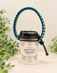 『ハンドメイド』パラコード　ドリンクホルダー　Nâu