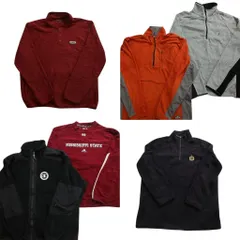 Bán buôn Quần áo đã qua sử dụng Bán số lượng lớn Thương hiệu MIX Fleece Bộ 6 chiếc (Nam L) Lauren Eddie Bauer Nautica Champion Quần áo đã qua sử dụng NH9810