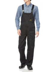 Dự báo Quần áo bảo hộ lao động Quần yếm Unisex TC Quần yếm 68076807 Đen L