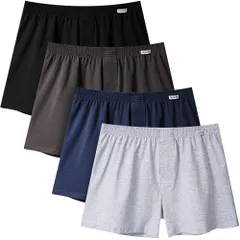 [Metakey] Quần nam, Bộ 4 cái, Kháng khuẩn và khử mùi, In, Cotton, Hở mặt trước, Nút, Quần nam, Đồ lót, Đồ lót, Kiểu dáng thời trang, Nội y, XL, 2XL, 3XL, 4XL, 5XL, Quà tặng, Giá trị lớn, Quà tặng Ngày của Cha