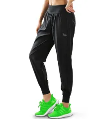 [Monlyu] Quần tập Yoga nữ, Quần tập yoga, Chạy bộ, Quần tập gym, Quần tập, Quần thể thao tập thể dục, Mỏng, Nhẹ (Nhanh khô, Che chân đẹp, Định hình cơ thể) (M, Đen)