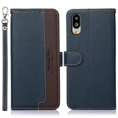 WANWO シンプルスマホ7 A404SH BASIO active2 SHG12 ケース 手帳型 BASIO active SHG09 カバー Simple Sumaho 6 A201SH カバー 財布型 ストラップ付き [RFIDブロッキング] 高級PUレ