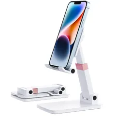 Giá đỡ điện thoại thông minh dạng gập Meizigua, Giá đỡ di động để bàn, Góc điều chỉnh độ cao, Chống trượt chắc chắn