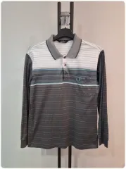 Người Đàn Ông 000001179 JACK NICKLAUS Bad Boy Cottage Vintage Golf Mùa Thu/Đông Dài Tay Áo Thun KARA Pique