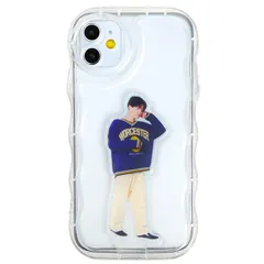 Ốp lưng điện thoại thông minh Takeshita Kobo với Axta Shakashaka dành cho iPhone 12 Ốp lưng Oshikatsu Ốp lưng điện thoại thông minh Uneune Wave