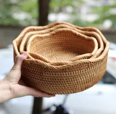 [Kiểm tra hàng trước khi mua] Bộ giỏ 3 món Phụ kiện đựng đồ Nội thất ZCHB4119