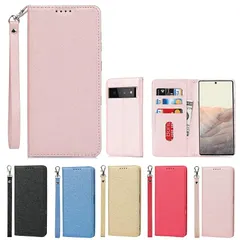 [Mới] Ốp lưng Eastwave cho Google Pixel 6 Pro Loại ví đựng máy tính xách tay cho Google Pixel6 Pro Vỏ đựng cho Pixel 6pro với dây đeo loại máy tính xách tay Da PU màu sáng tích hợp nam châm đựng thẻ di động