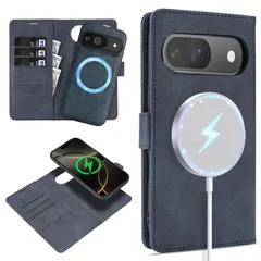 [Mới] cho vỏ Google Pixel 10 / 10 Pro, loại máy tính xách tay, tương thích với Magsafe, sạc không dây, loại riêng biệt 2 trong 1, bao gồm ví, lưu trữ thẻ