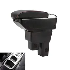 K◆Argentavis Tay vịn, Áp dụng Fit GE6 GE7 GE8 GE9 Hộp điều khiển tay vịn USB Khay đựng đồ uống (Phiên bản cao cấp màu đen) a3807f7e