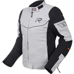 Áo khoác đi xe máy Rukka AirGobina 2.0 dành cho nữ/Xám nhạt Đen