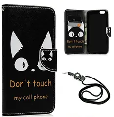 Ốp lưng Samsung Galaxy S9, loại máy tính xách tay, vỏ Galaxy S9, vỏ SC-03K, mèo, có lỗ đeo dây, có chức năng chân đế, có nam châm, ngăn đựng thẻ, TPU, chống sốc, vỏ bảo vệ, nhẹ, đặt ngang, chống sốc, chống trầy xước, dễ sử dụng, dễ tháo lắp, nhỏ gọn
