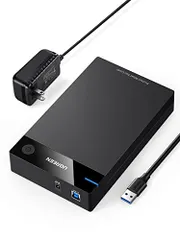 Hộp đựng ổ cứng/SSD gắn ngoài 3,5 inch 2,5/3,5 inch Tốc độ truyền 5Gbps USB3.0 UASP Tương thích Dung lượng lên tới 32TB Tương thích với độ dày 26mm trở xuống/Tự động ngủ/SATA3.0/UASP・S.M.A.R.T・TRI c8945ef6