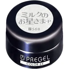 PRE GEL PRE GEL Gel màu Color EX Milk Star-P 3g PG-CE568 Sơn móng gel tương thích UV/LED