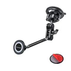 ☆Mới☆Koolehoda Giá đỡ điện thoại thông minh Nam châm ô tô [Sự kết hợp mạnh mẽ nhất giữa cốc hút gel chân không + từ tính] Độ ổn định của giá đỡ điện thoại thông minh trên ô tô Tương thích với Magsafe Chất liệu hợp kim nhôm cao cấp Vật tư siêu xe Giá đỡ điện thoại thông minh trên ô tô Điều chỉnh tự do nhiều góc Xoay 360° Thao tác bằng một tay 86996f6e