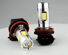 JB23W/JB64W ジムニー MR31S/MR41S ハスラー 高輝度 最新3030LEDチップ 54連搭載 H8/H11/H16 LEDフォグランプ アイスXanh dương 2個bộ カプラーオン