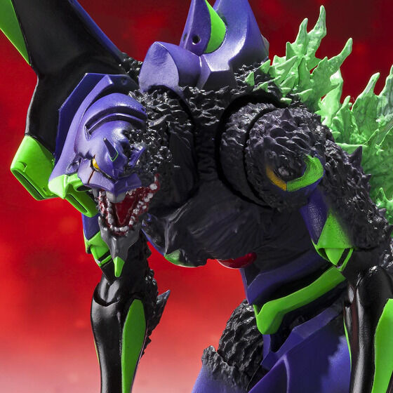S.H.MonsterArts Evangelion Unit 01 Mẫu thức tỉnh “G” | Bandai cao cấp