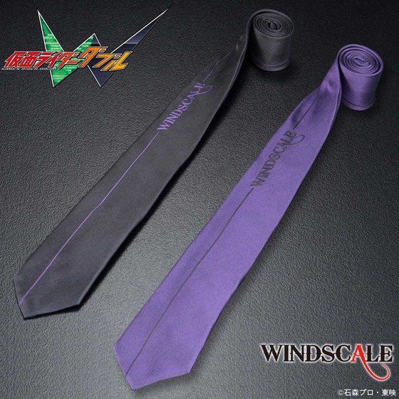 Kamen Rider W WIND SCALE Cà vạt Mẫu Logo Màu Joker | Bandai cao cấp