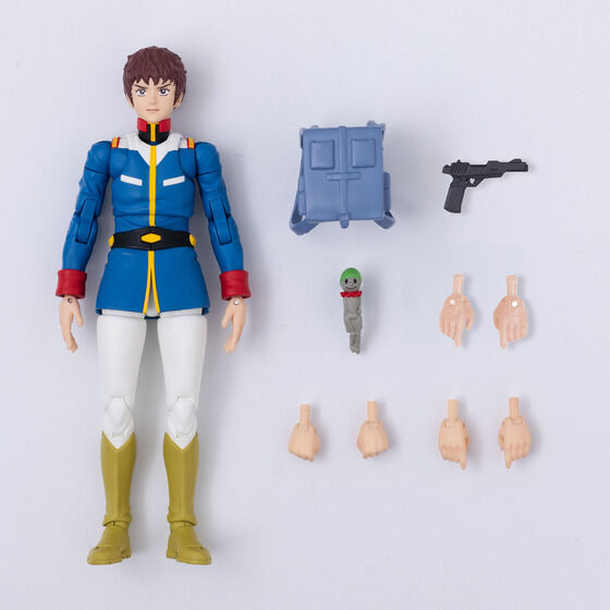 G.M.G. BỘ SƯU TẬP 16 Mobile Suit Liên đoàn Trái đất của Lực lượng Đồng phục Amuro Ray Ver. | Bandai cao cấp