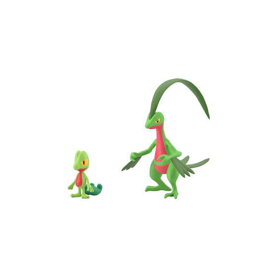 【定番単品販売】25 ポケモンスケールワールド ホウエン地方 キモリ＆ジュプトル| プレミアムバンダイ