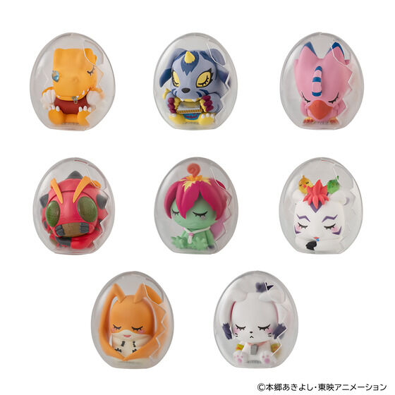 MEGA EGG FIGURE デジモンアドベンチャー おやすみデジコ…
