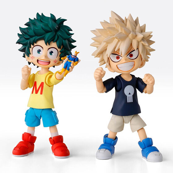 S.H.Figuarts 緑谷出久＆爆豪勝己-幼少期セット-| プレミアムバンダイ