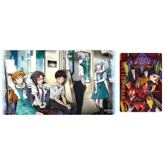 UNION ARENA プレイマット&アクションポイントカードbộ ヱヴァンゲリヲン新劇場版【PBの日記念販売】| プレミアムバンダイ