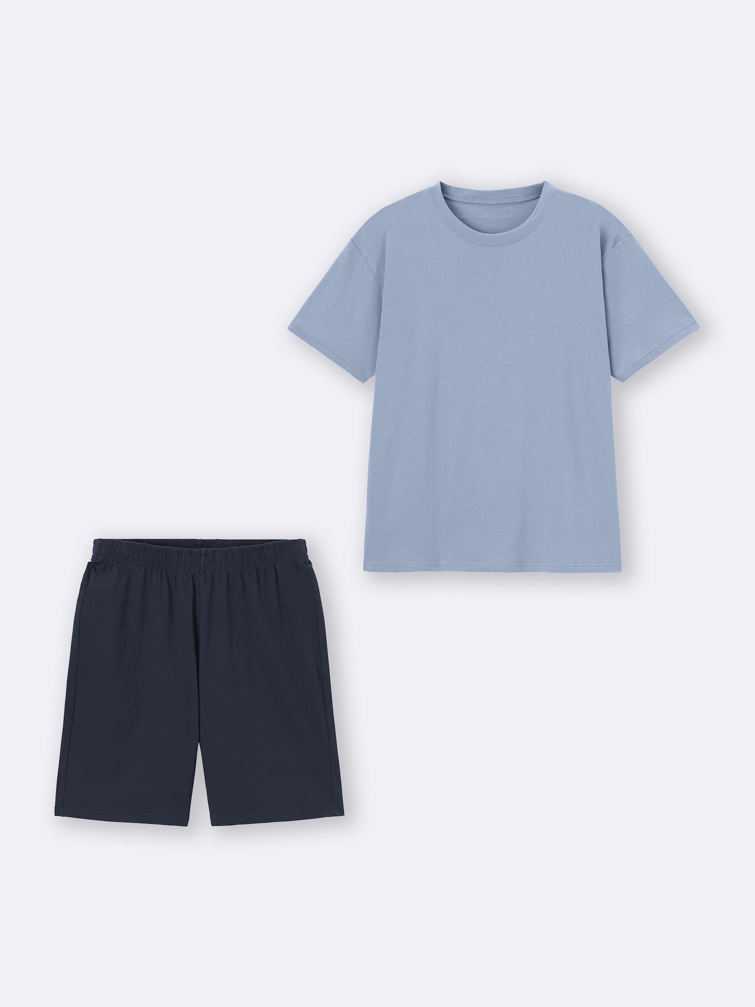 Bộ phòng chờ màu cotton (tay ngắn & quần short)