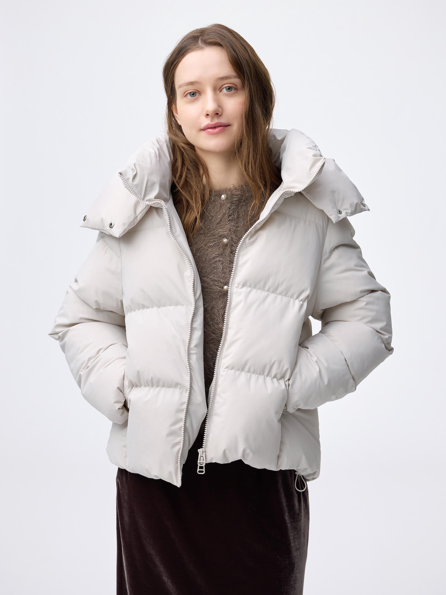 Áo blouson đệm ấm (sản phẩm mùa đông 2025)
