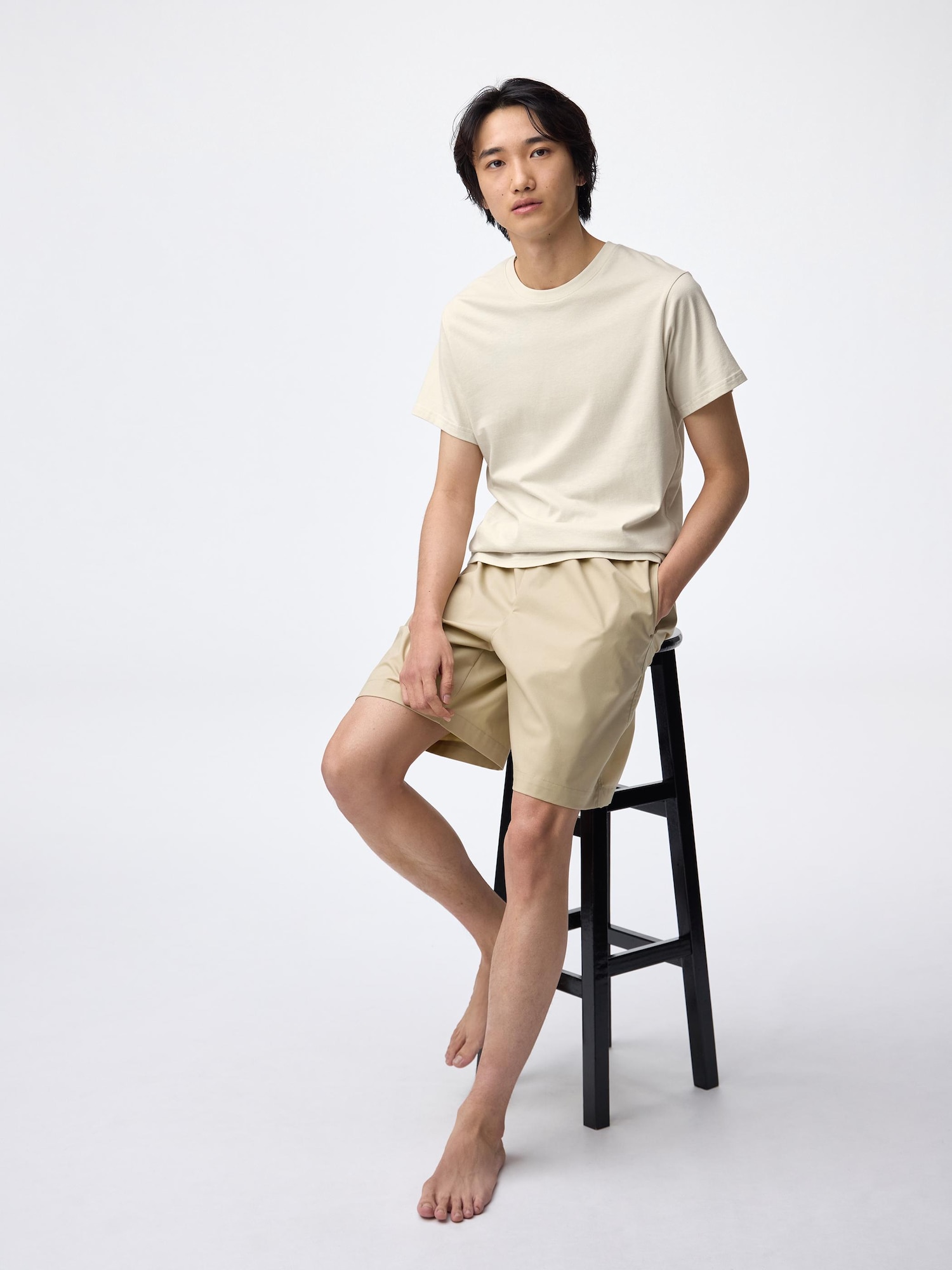 Quần short cotton pha dễ dàng