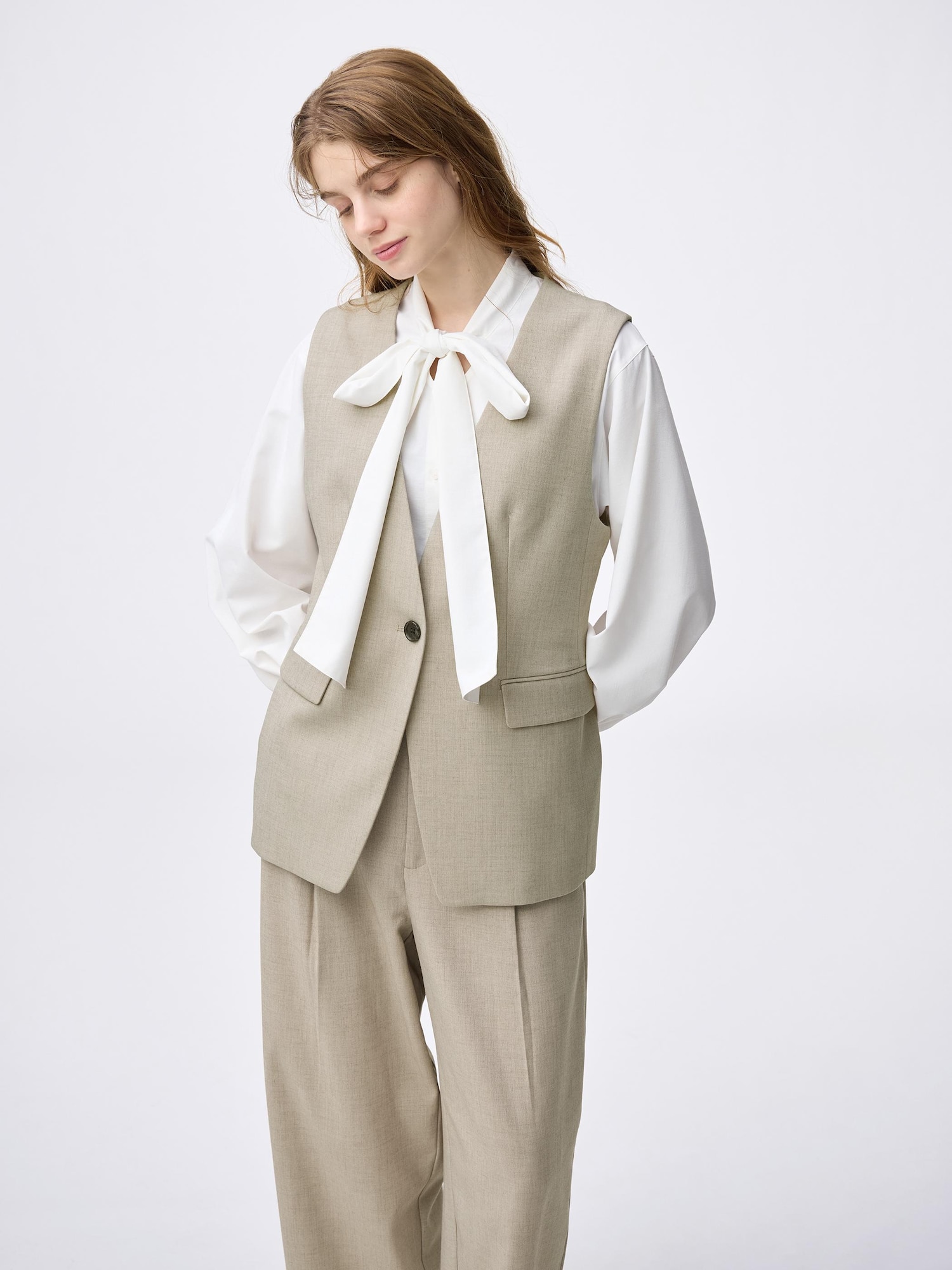 áo vest không cổ