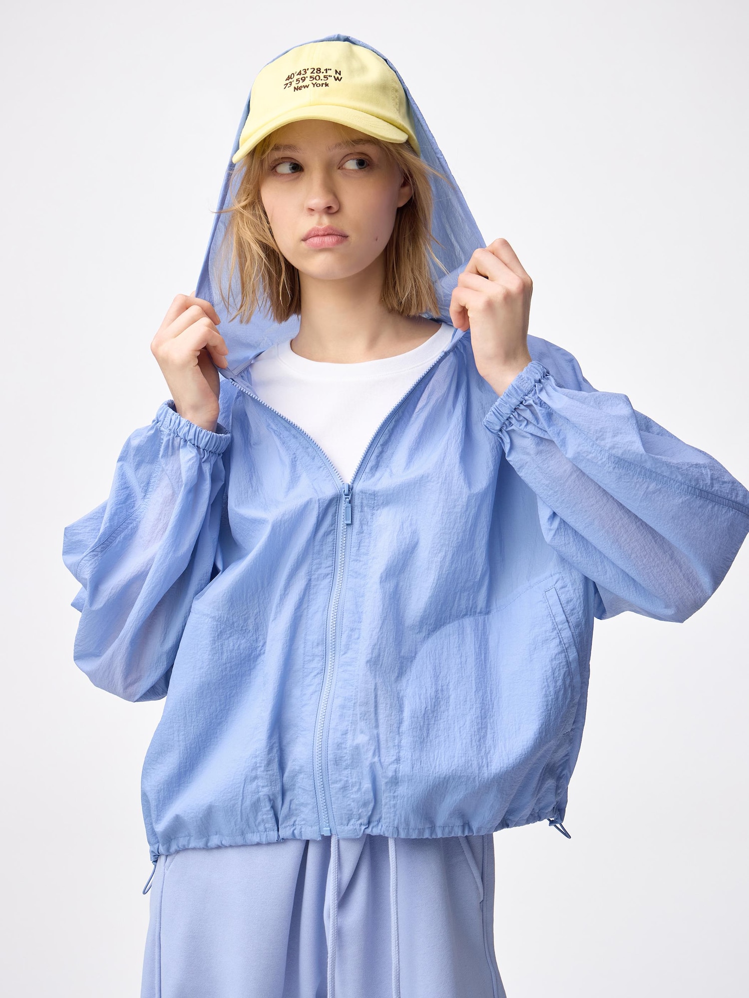Áo parka mỏng cắt tia UV