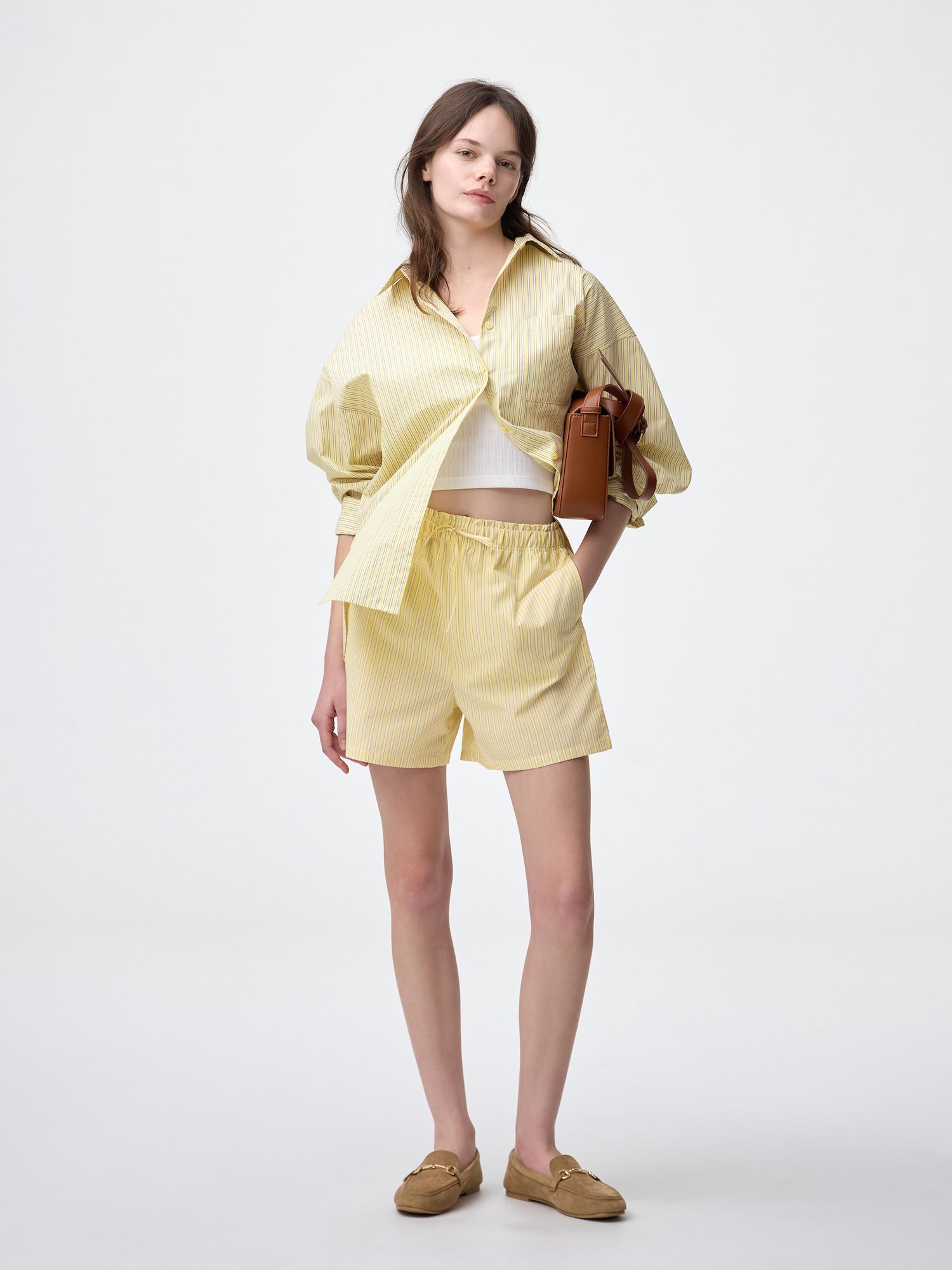 Quần short Pyjama (sọc)