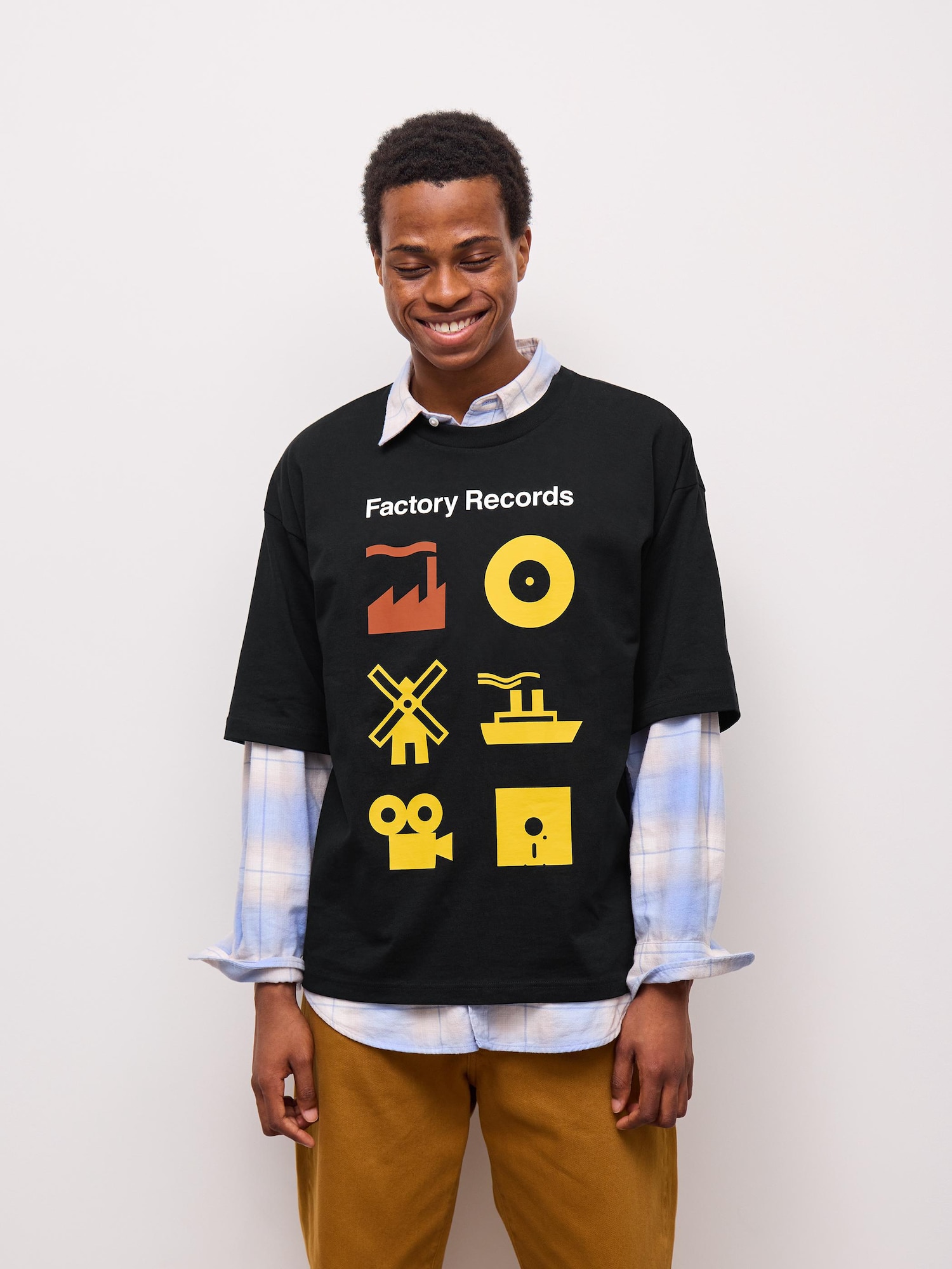 Boxy Graphic T Factory Records PF